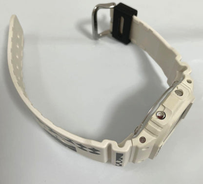 CASIO G-SHOCK FACETASM DW-5600VT Digital Watch Cream Resin Limited Collab Used