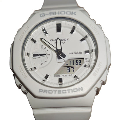 CASIO G-SHOCK GMA-S2100-7AJF Mens Watch White Resin Analog Digital Casing