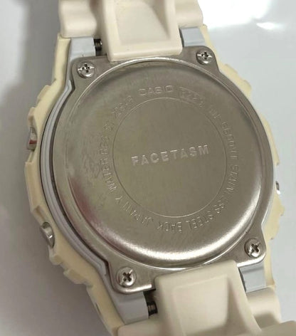 CASIO G-SHOCK FACETASM DW-5600VT Digital Watch Cream Resin Limited Collab Used