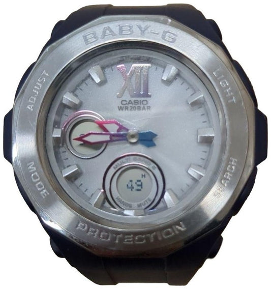 CASIO Baby-G BGA-2200 Analog Digital Womens Watch Navy Blue Resin Multiband 6