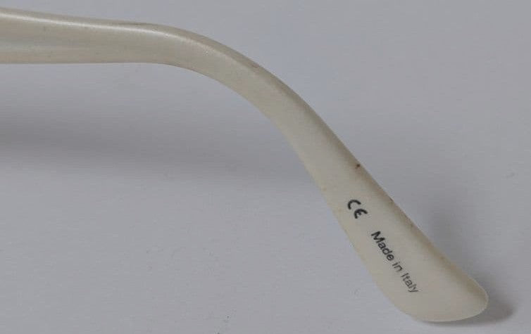 Arnette Raven Vintage Sunglasses White Frame Mirror Lens Old Logo 90s Y2K Wrap