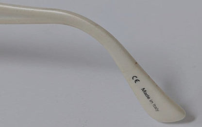 Arnette Raven Vintage Sunglasses White Frame Mirror Lens Old Logo 90s Y2K Wrap