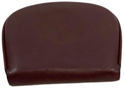 Cartier Must de Cartier Coin Purse Wallet Bordeaux Leather Small Authentic Used