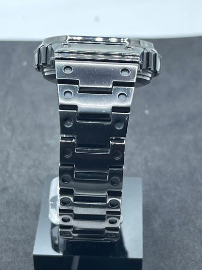 Casio G-SHOCK GMW-B5000GD-1JF Full Metal Black Solar Watch Used Excellent W/ Box