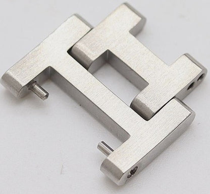 Hermes Clipper CL1.310 Genuine Band Link Silver Stainless Steel 16mm Men Watch