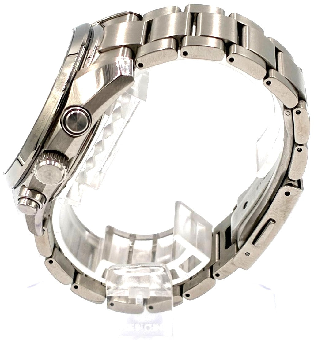 SEIKO Astron SBXC047 5X53 GPS Solar Watch Silver Stainless Steel 41mm Japan Used