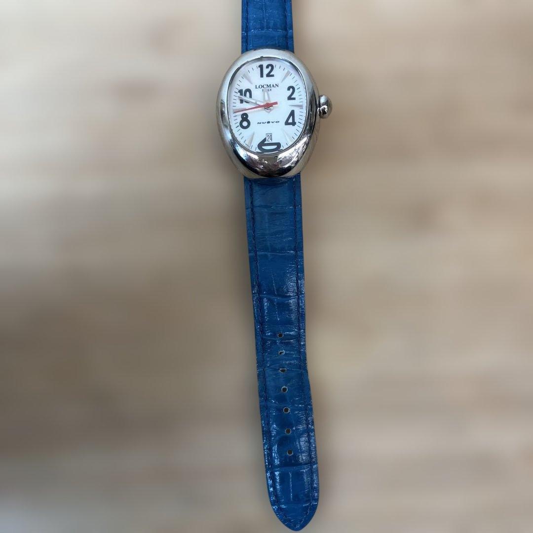 Locman Nuovo REF.020 White Dial Stainless Steel Analog Date Quartz Watch Women