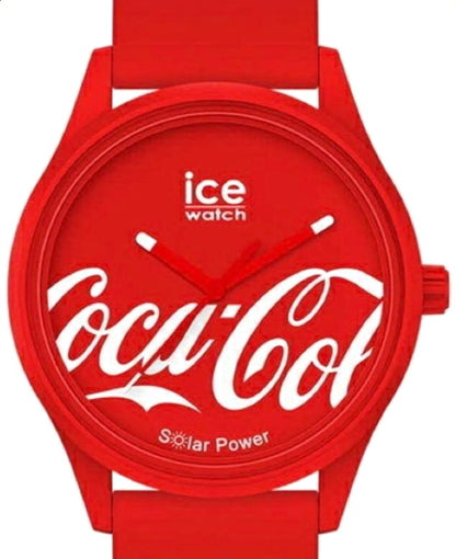 Ice-Watch x Coca-Cola Solar Power Limited 1200 Unisex Watch Red 40mm Belgium