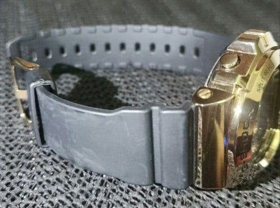 CASIO G-SHOCK GM-6900G Digital Watch Gold Case Metal Covered Mens Box Included