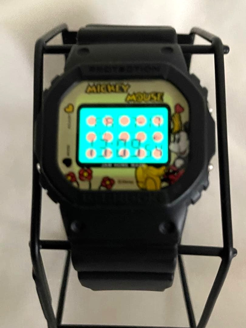 CASIO G-SHOCK DW-5600VT Mickey Mouse JAM HOME MADE Collab Black Digital Watch