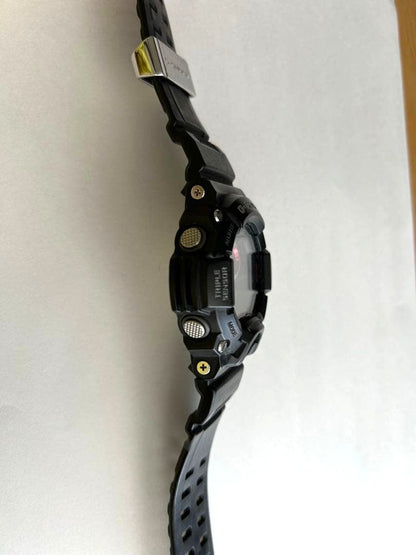 CASIO G-SHOCK Rangeman GW-9400J Solar Radio Watch Triple Sensor Black Used
