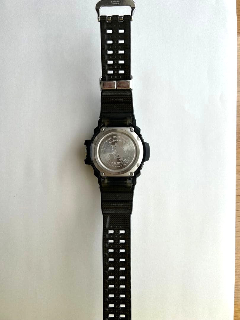 CASIO G-SHOCK Rangeman GW-9400J Solar Radio Watch Triple Sensor Black Used