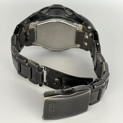 CASIO G-SHOCK MTG-910DJ The G Mens Watch Silver Black Wave Ceptor Solar 45mm