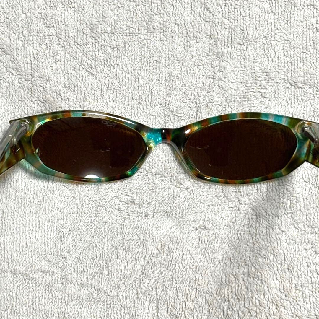 ARNETTE Mantis Vintage Sunglasses Green Camo Pattern Frame Case