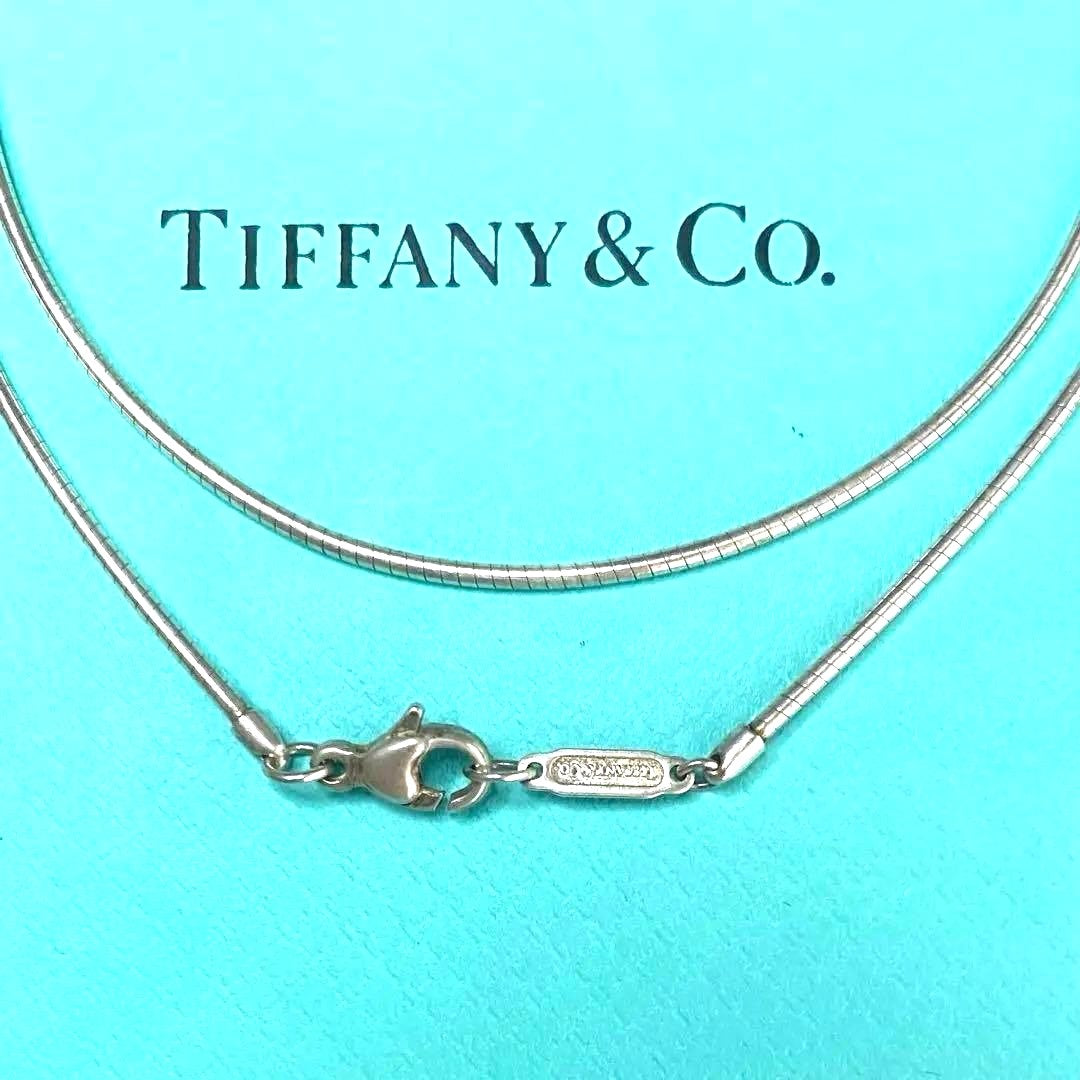 Tiffany & Co Sterling Silver 925 Omega Chain 40cm 15.7in