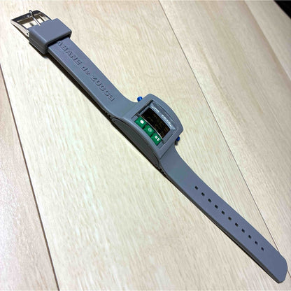CABANE de ZUCCa CHOCOLATE Digital Watch Gray Silicone Band Unisex Japan