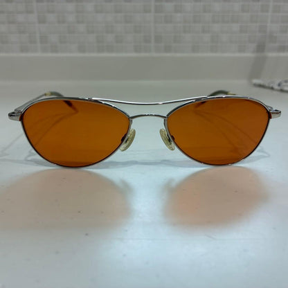 Oliver Peoples Aero 54-17-140 Sunglasses Orange Lens Fight Club Tyler Durden