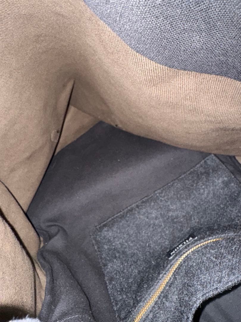 FILSON Rugged Twill Backpack Olive Green Leather Buckle USA Made Rucksack Canvas