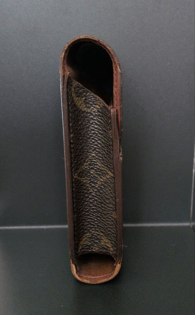 Louis Vuitton Authentic Cigarette Case Used  6.5x13.5x1.5cm 2.6x5.3x0.6"