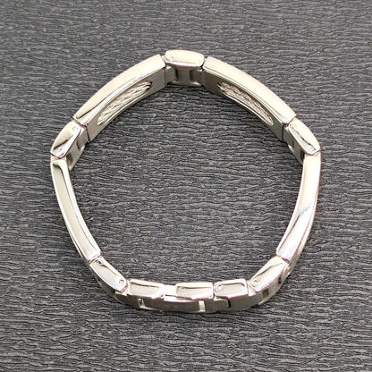 CHARRIOL Cable Bracelet Bangle Silver Stainless Steel Unisex Box 16.5cm 6.5in