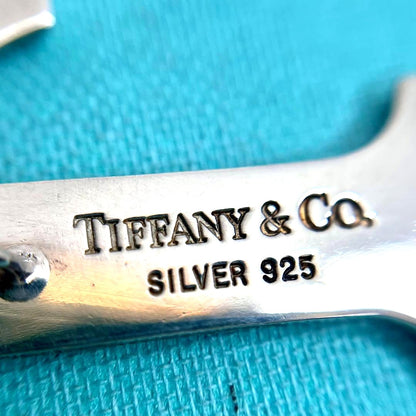 Tiffany & Co T Initial Letter Pendant Necklace Silver 925 Chain 20in Jewelry