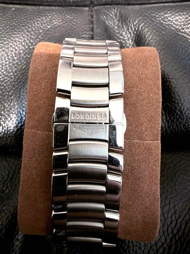 Longines Spirit L2.700.4 Automatic Date Black Dial SS Bracelet 41mm Watch Used