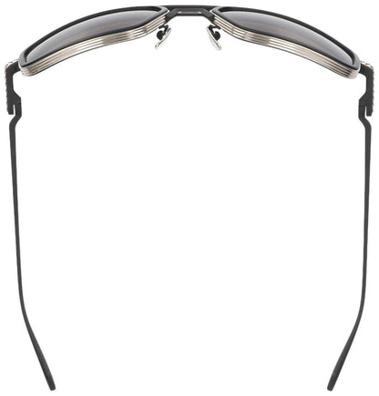 Chrome Hearts EADER Double Bridge Sunglasses Black Silver 61-20-124 Used Japan
