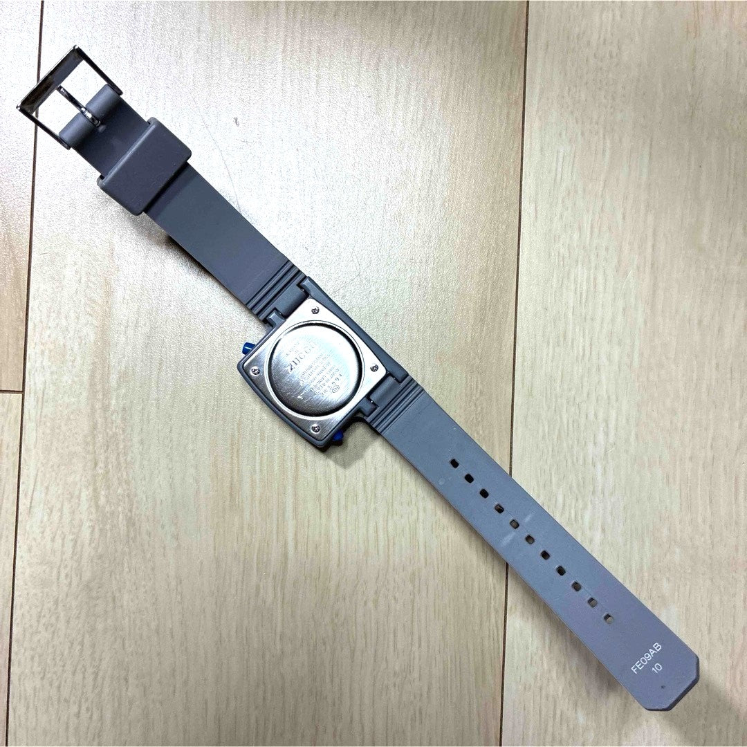 CABANE de ZUCCa CHOCOLATE Digital Watch Gray Silicone Band Unisex Japan