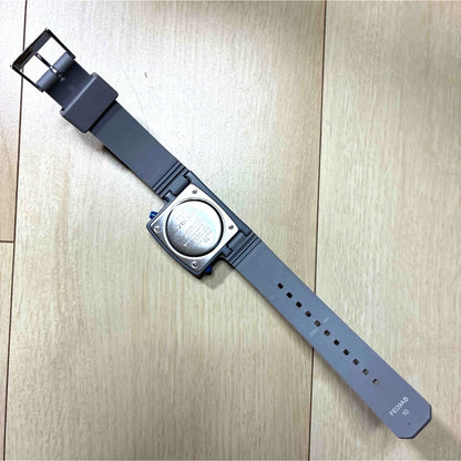 CABANE de ZUCCa CHOCOLATE Digital Watch Gray Silicone Band Unisex Japan