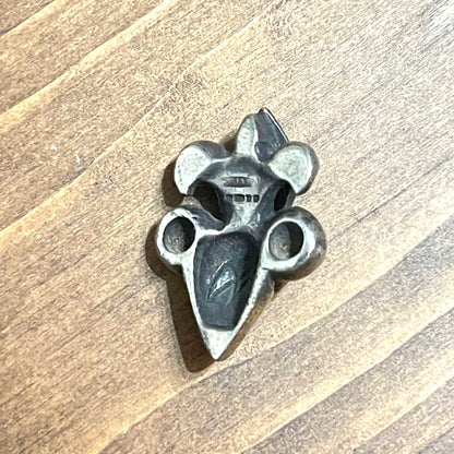 Crazy Pig Designs Fleur de Lis Pendant Top Sterling Silver 925 Model 625 London