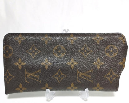 Louis Vuitton Monogram Etui Lunettes GM Glasses Case M66544 Brown Authentic Used
