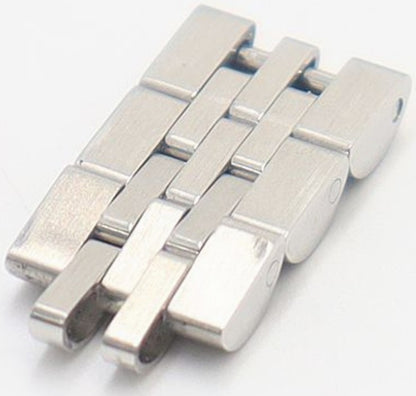 Rolex Genuine Watch Band Links 3-Links Silver Stainless Steel 10mm Authentic