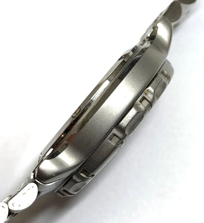 Casio MD-705 Quartz Diver Watch Day-Date 20 Bar Water Resist Silver Used Japan