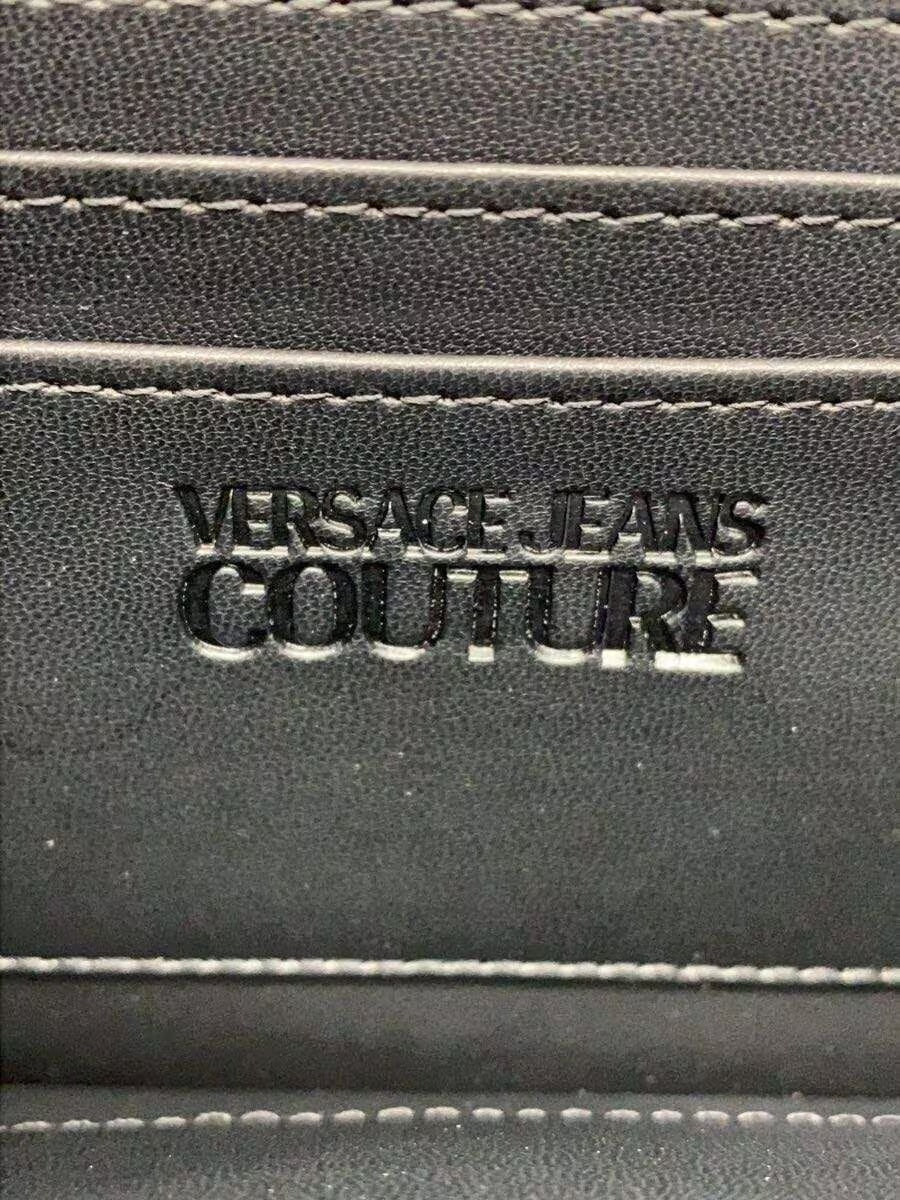Versace Jeans Couture Couture 1 Black Baroque Buckle Chain Shoulder Bag Gold