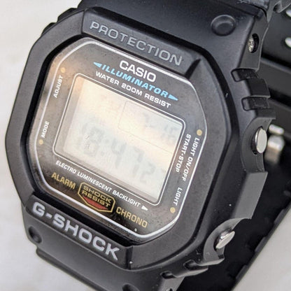 Casio G-SHOCK DW-5600E Speed Model Digital Watch Black 200M WR Working Japan