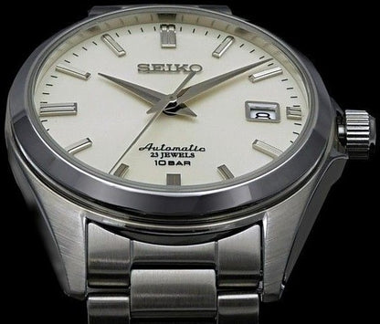 SEIKO Selection SZSB011 Automatic 23 Jewels Dress Watch Cream Dial Steel 39.9mm