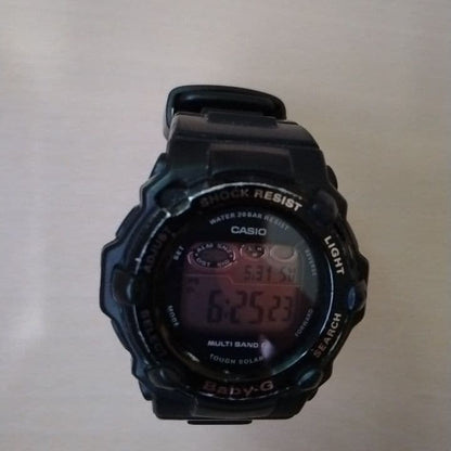 CASIO Baby-G BGR-3000UCB Digital Watch Black Resin Tough Solar Multi Band