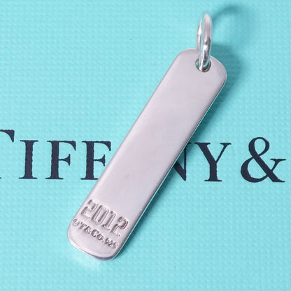 Tiffany & Co Silver 925 GO WOMEN 2012 Marathon Limited Charm Necklace Top