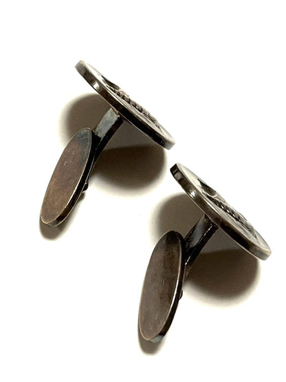 Georg Jensen Cufflinks No.50 Viking Ship Sterling Silver 925 Men's Denmark