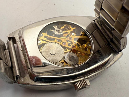 Vintage Deadman Skeleton Japan Made Men Quartz Watch Used