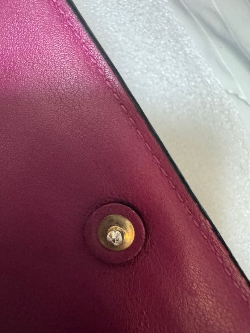 Christian Dior Diorissimo Bifold Long Wallet Black Leather Gold Hardware Rare