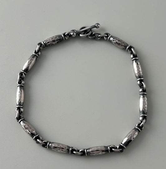 Georg Jensen #43 Sterling Silver 925 Bracelet Henry Pilstrup L 19.5cm Vintage