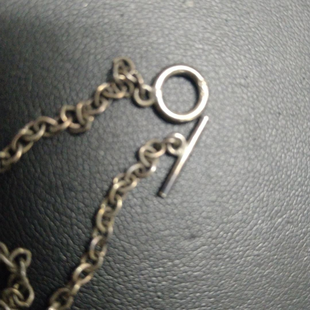 Vintage Georg Jensen # 642 Sterling Silver 925 Choker Necklace Toggle