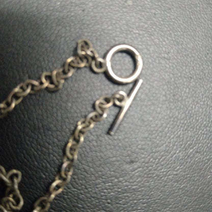 Vintage Georg Jensen # 642 Sterling Silver 925 Choker Necklace Toggle