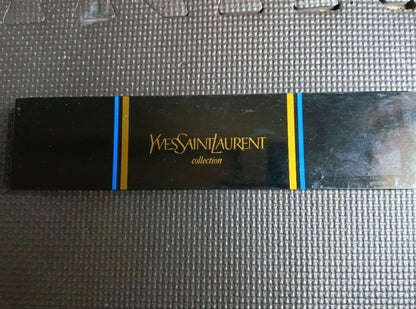 Yves Saint Laurent YSL Octagon Ladies Quartz Watch Gold Silver SS GP Japan VTG