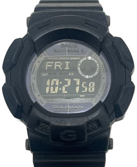 CASIO G-SHOCK GULFMAN GW-9100MB Mens Watch Black Resin Tough Solar Multiband 6