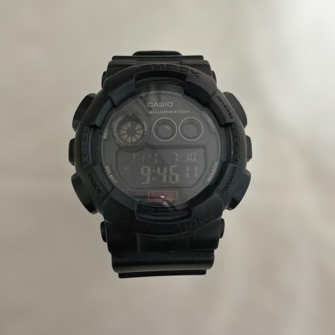 CASIO G-SHOCK GD-120MB-1 Military Black Series Mens Digital Watch 55mm Resin