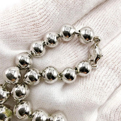 Excellent Christian Dior Ball Chain Bracelet length 20cm 7.8" Used Japan
