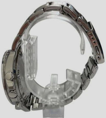SEIKO 500 TYPE EVA Evangelion Unit-01 Chronograph Watch 8T63-01P0 Silver Japan