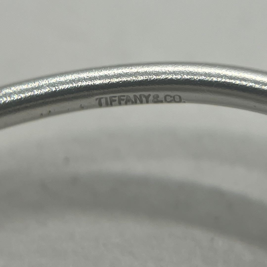 Tiffany&Co. Auth Love Knot Hook Eye Bangle 925 Silver 18K YG 750 Combo 16cm 6.3"
